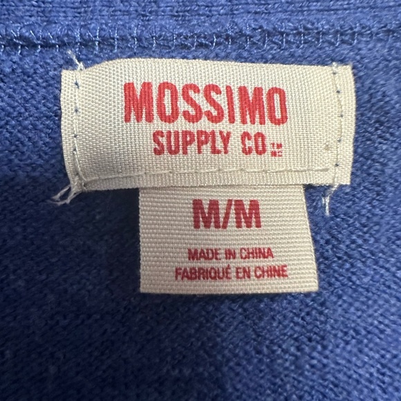 Mossimo Supply Co. Blue Cardigan Sweater - Picture 2 of 4